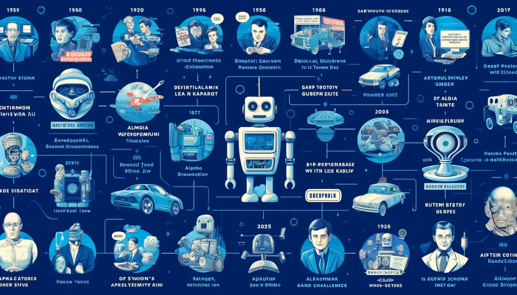 Chronologie - Histoire - L'intelligence artificielle autrement